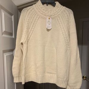 Never worn cream sweater from Red Dress Boutique